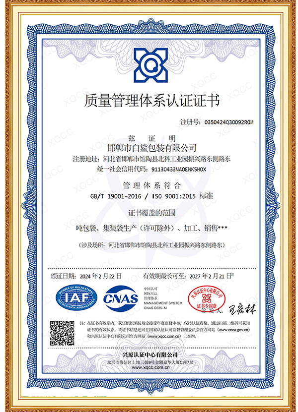 ISO9001质量管理体系 